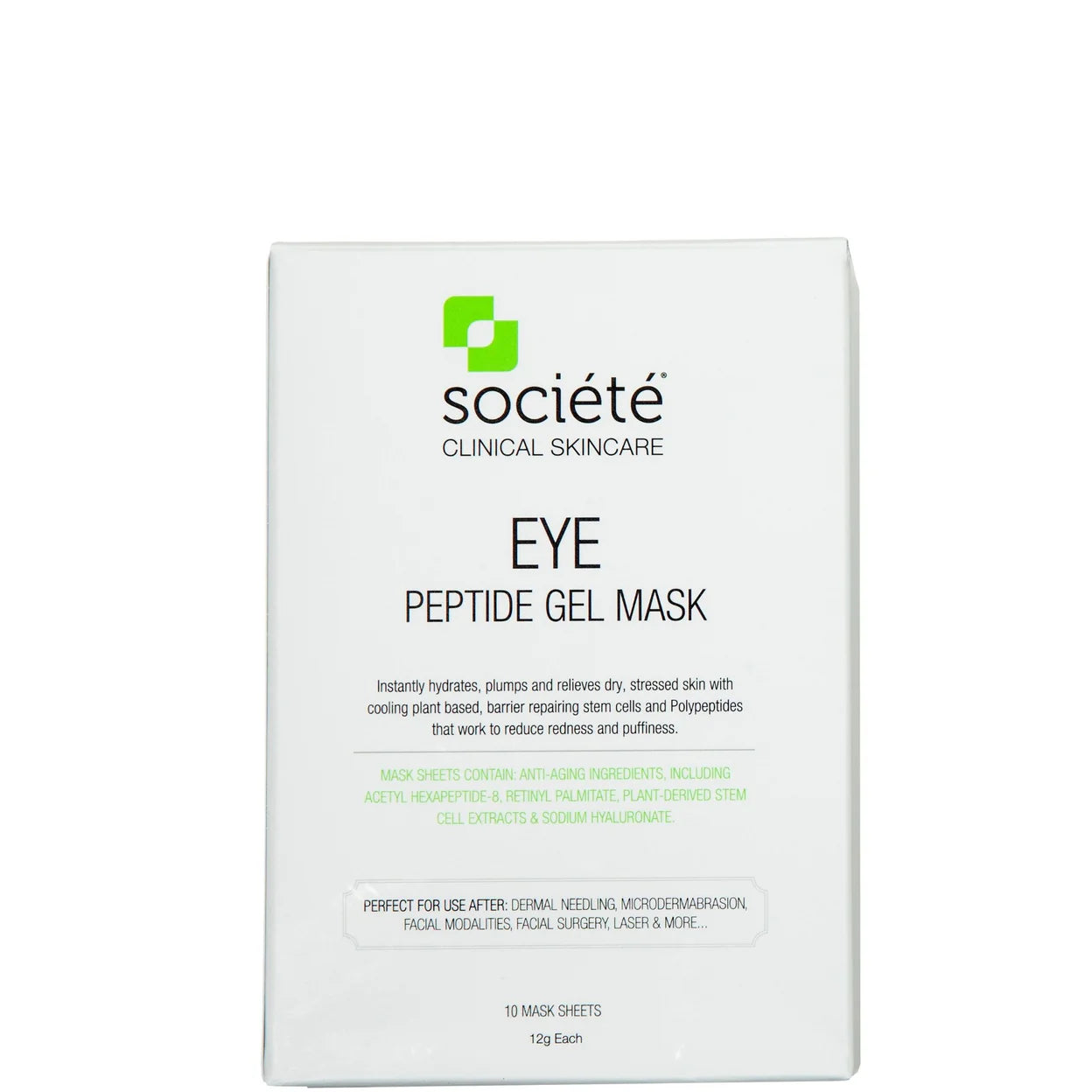 Eye Peptide Gel Masks (Single)