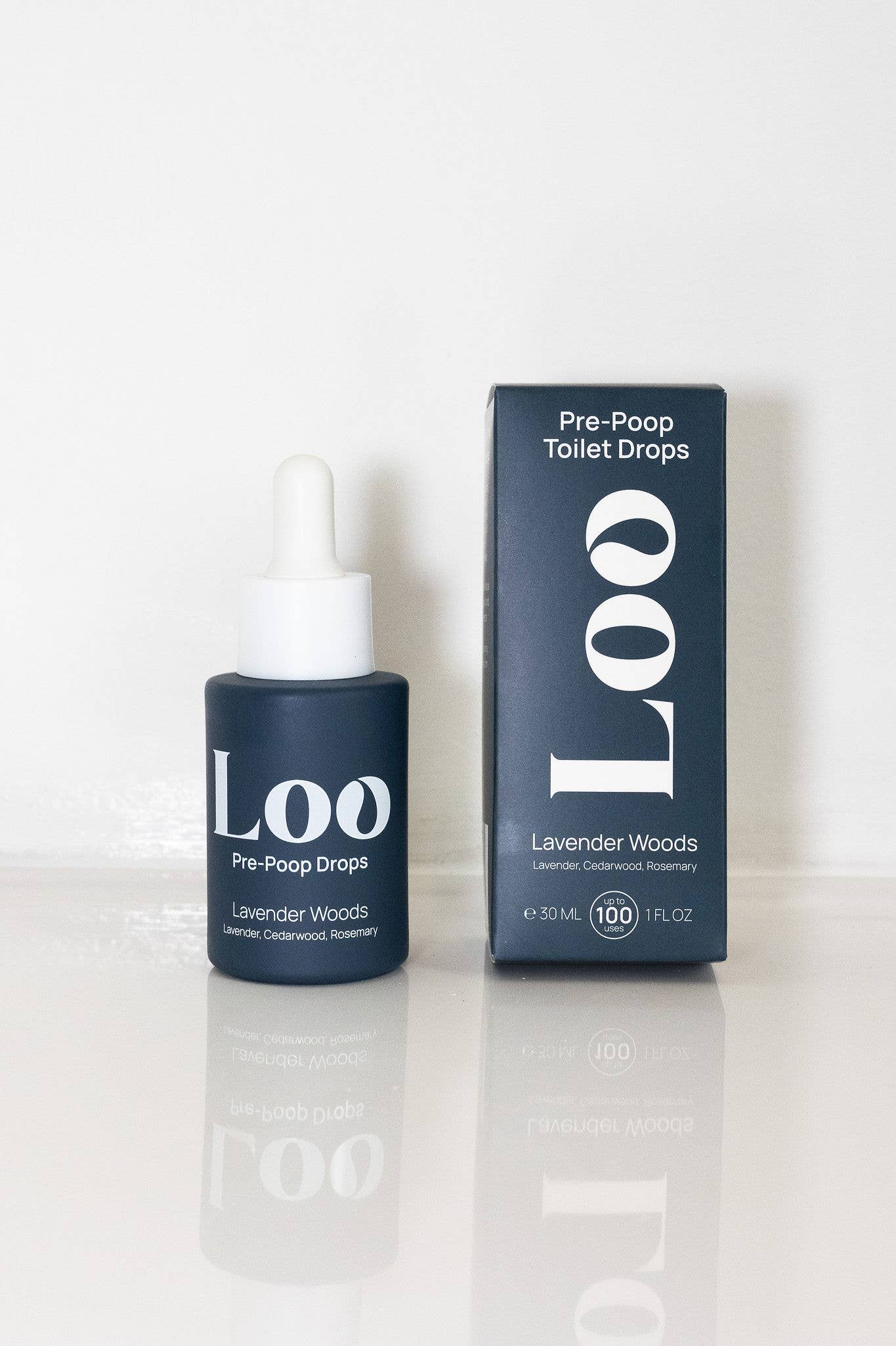 | Loo | Pre- Poop Toilet Drops- Lavender Woods