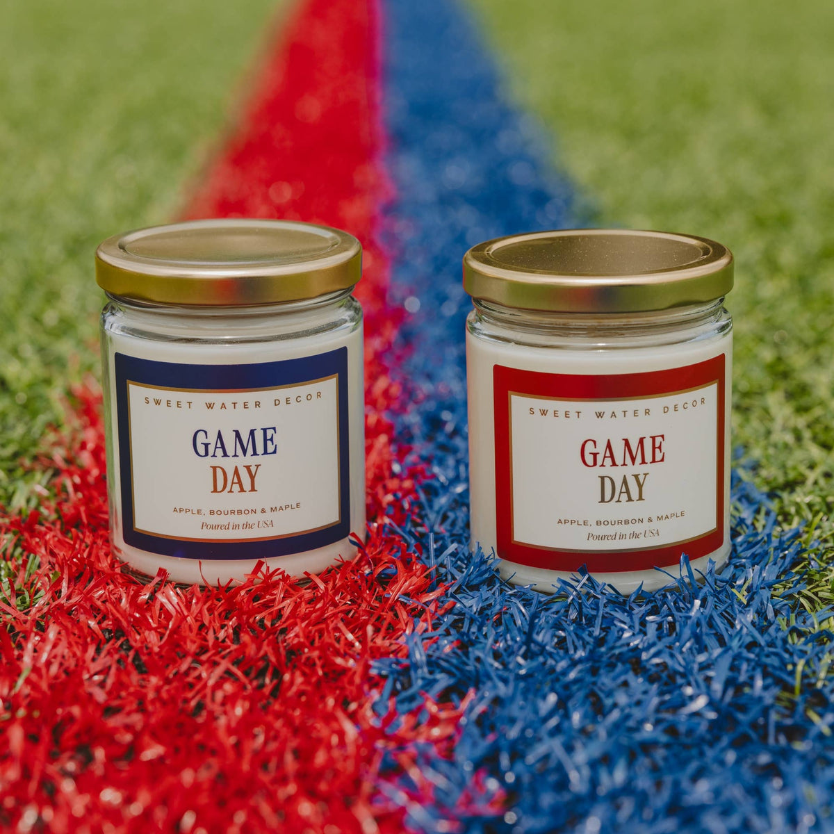 *NEW* Game Day 9 oz Soy Candle, Blue - Sports Gifts