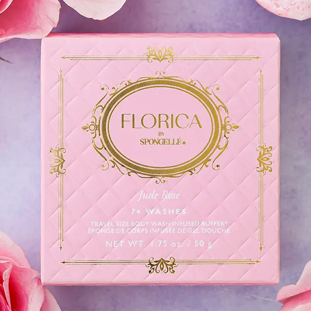 Jude Rose Florica Spongette  | Soap Sponge | Soap Buffer