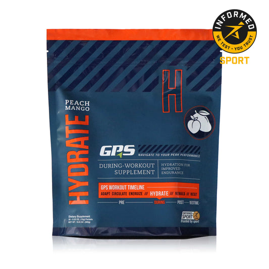 GPS Hydrate Sticks, Peach Mango