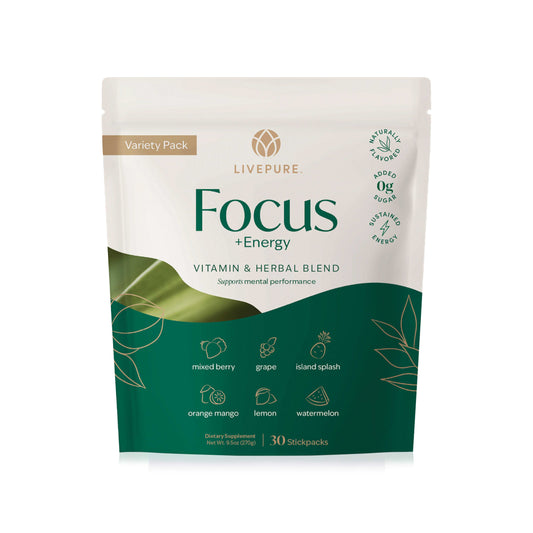 Focus + Energy Sticks, Variety