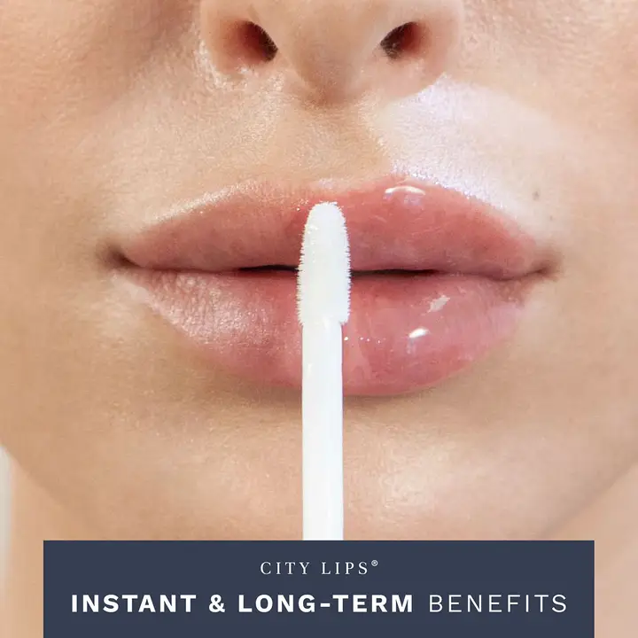 City Beauty- Plumping Lip Gloss - Clear