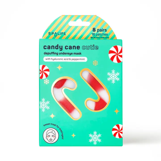 Candy Cane Cuties- Deputing Undereye Mask