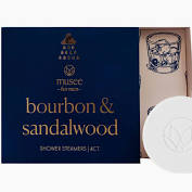 Musee for Men- Bourbon & Sandalwood Shower Steamers